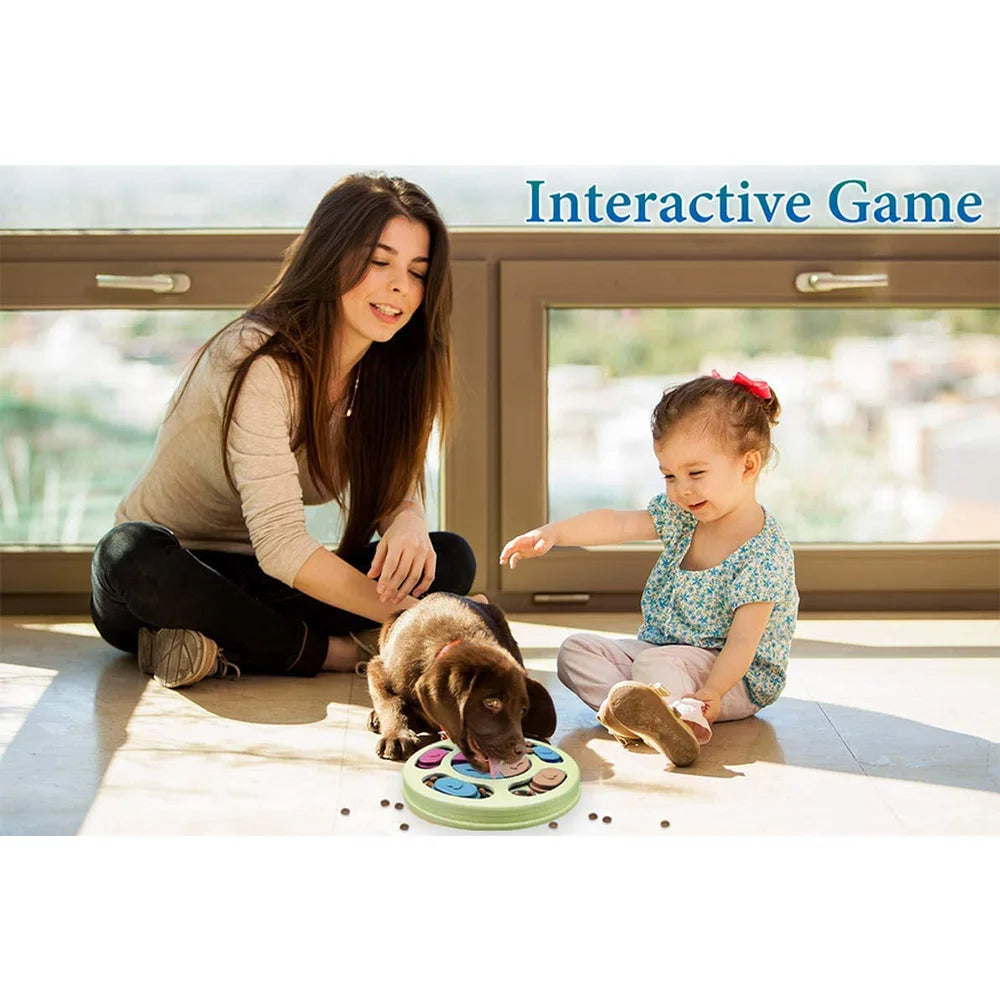 Puzzle Feeder Toys: Interactive, increase IQ, slow eating, for pets.