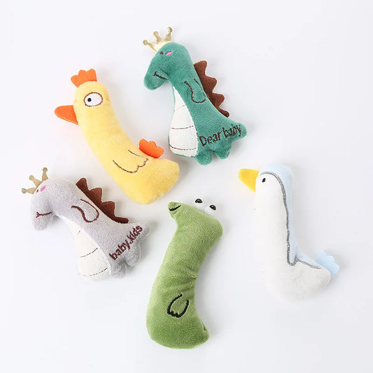 Funny Cat Toys: Plush, catnip-filled, interactive, suitable for kittens.