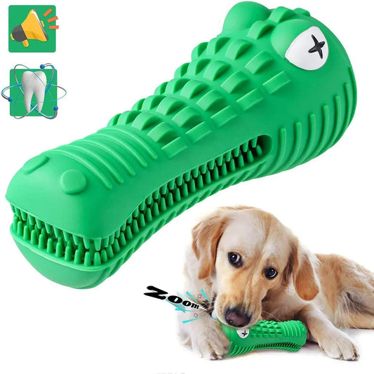 Indestructible Squeaky Toys: For aggressive chewers, teeth cleaning.