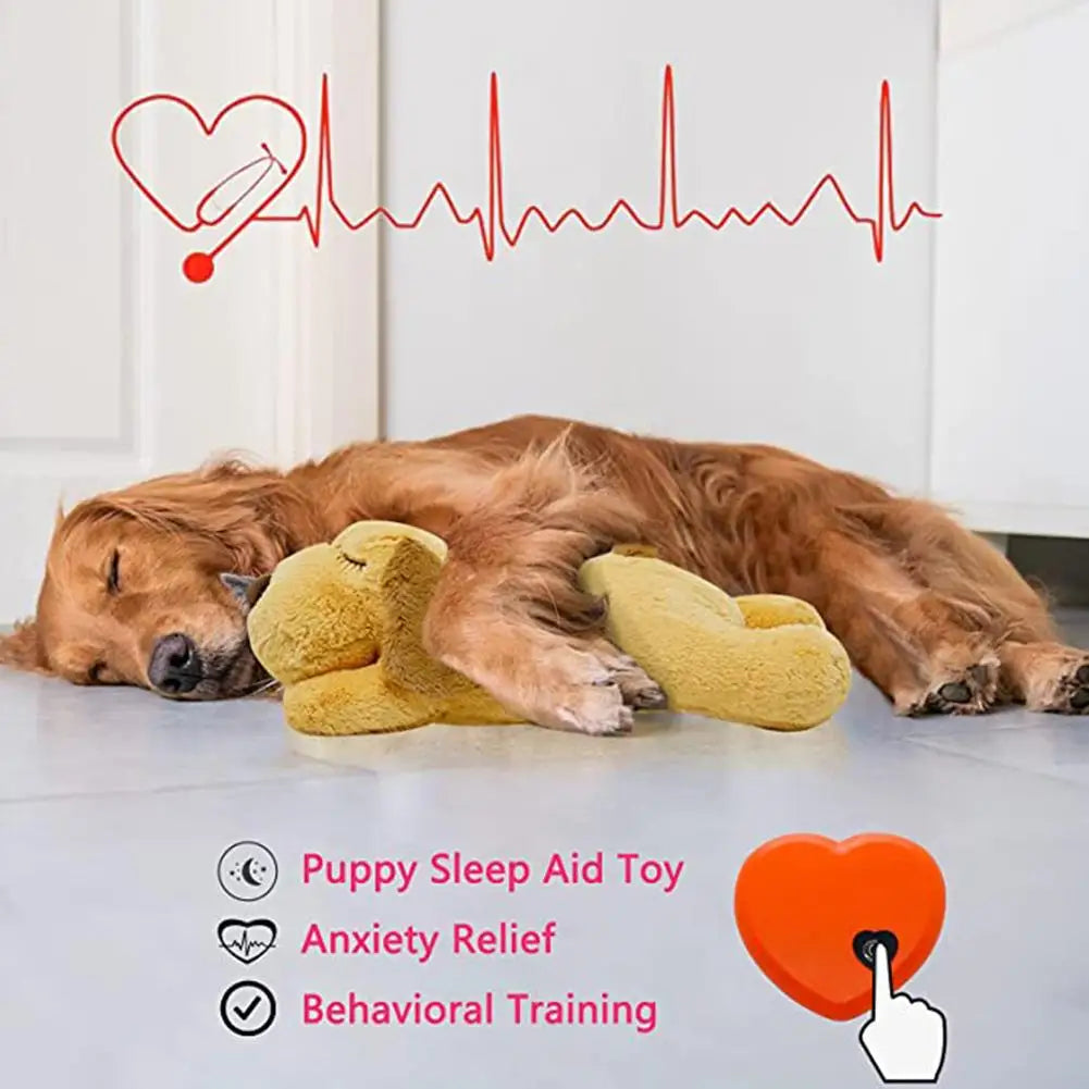 Puppy Behavioral Aid Toy: Plush toy, anxiety relief.