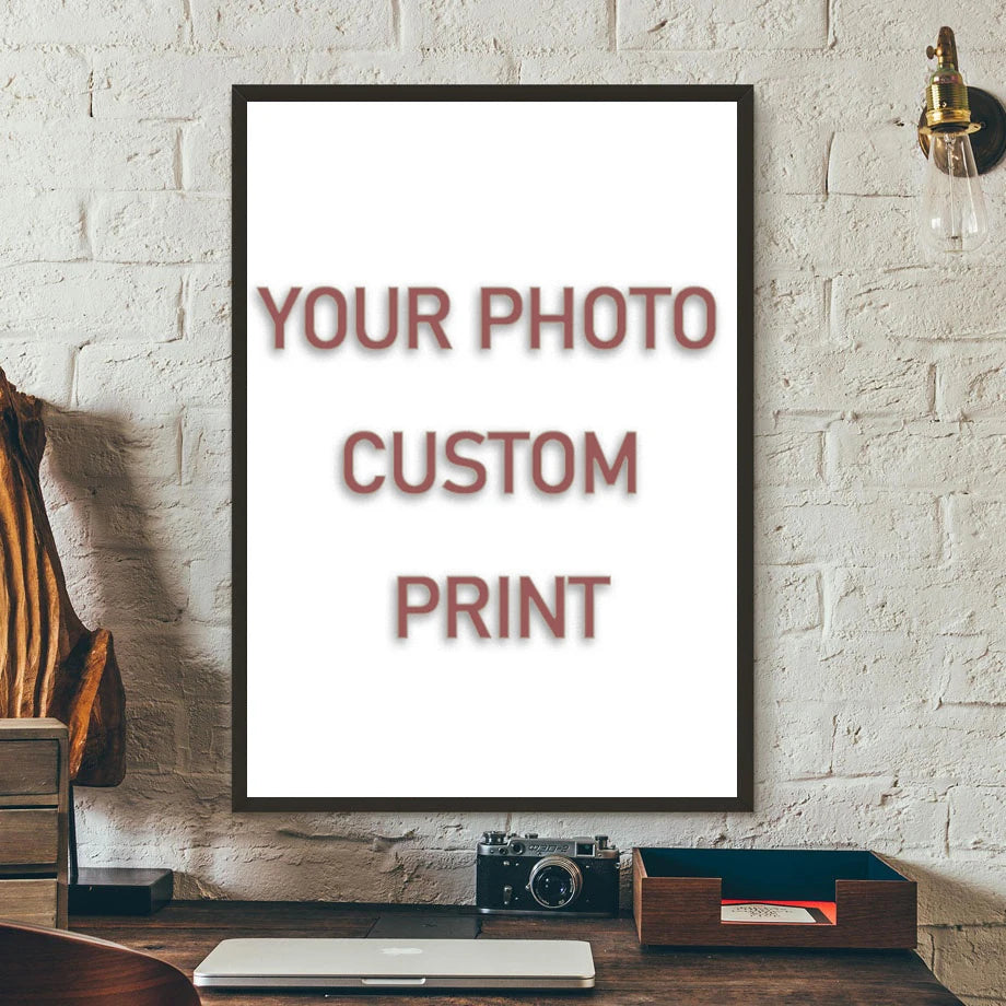 Personalized Canvas Painting: Customize with your photo, unique gift, home decor.