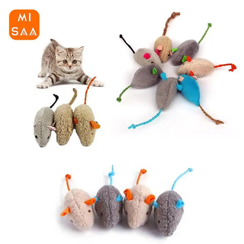 Home Cat Toy: Cute toy mice for kittens.