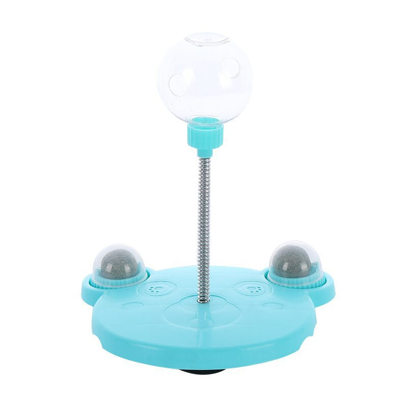 Cat Toy Pet Feeder: Leaking Food Ball, Puzzle Training Dispenser