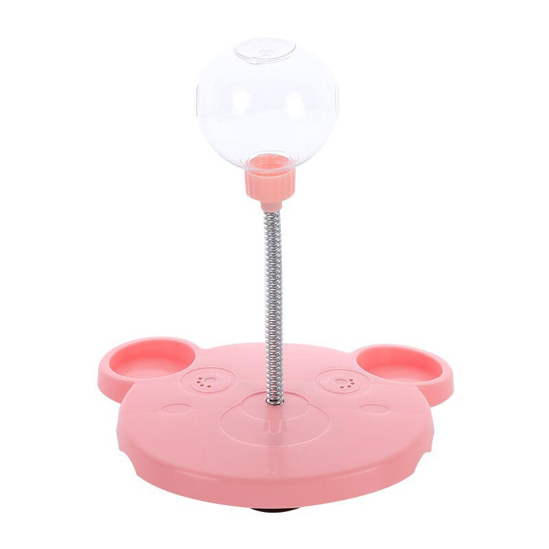 Cat Toy Pet Feeder: Leaking Food Ball, Puzzle Training Dispenser